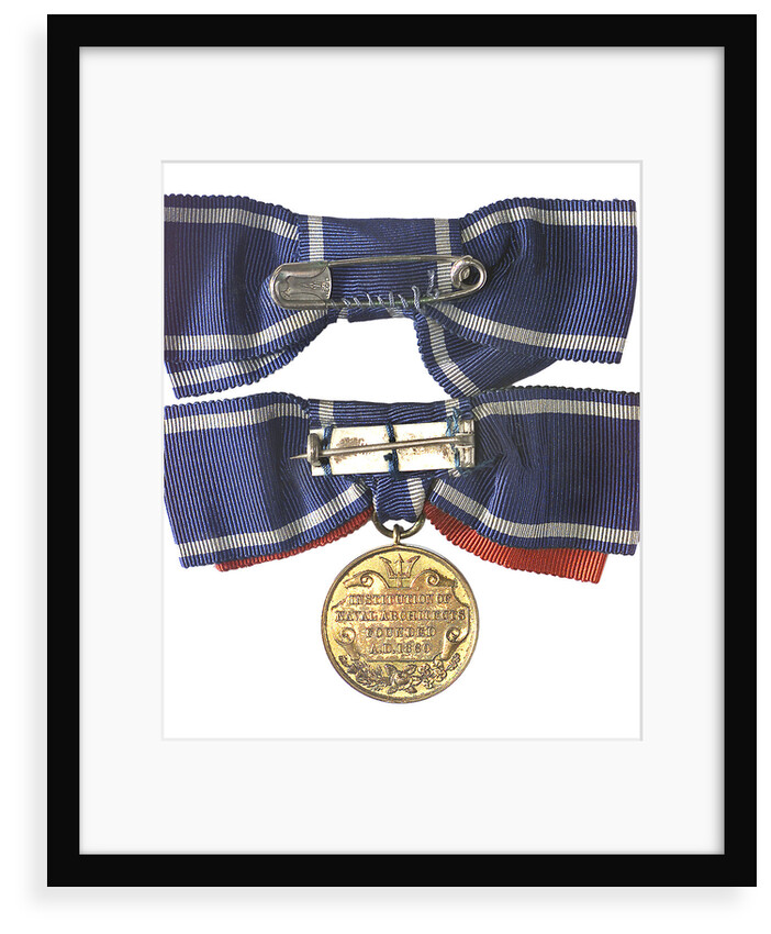 Badge commemorating the Congress of Naval Architects & Marine Engineers 1897; reverse by A. Wyon
