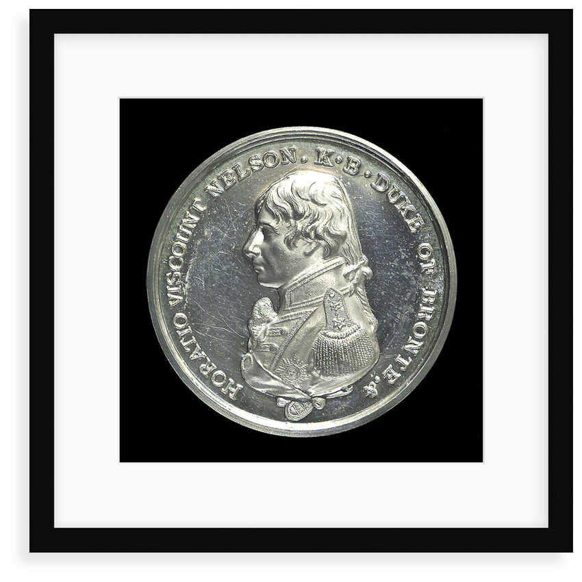 Medal commemorating the centenary of the Battle of Trafalgar 1905; obverse by Spink & Son Ltd.