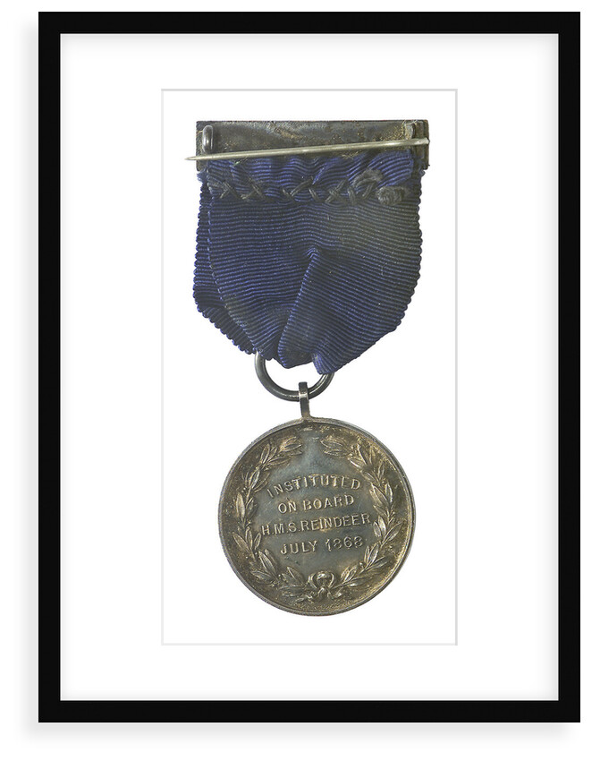 Royal Naval Temperance Society medal; reverse by Unknown
