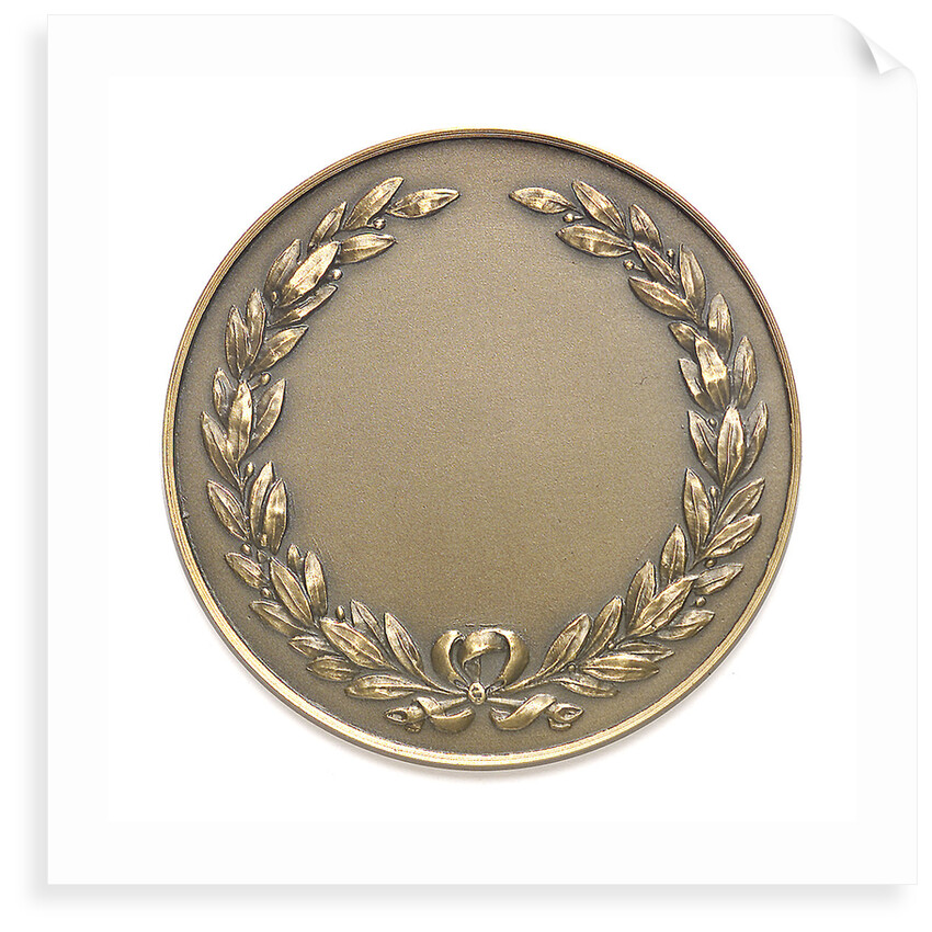 Medal commemorating the Royal Yacht Squadron 150th anniversary, 1965; reverse by unknown
