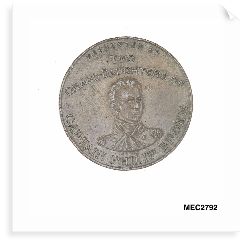 Medal commemorating the centenary of the 'Shannon' and 'Chesapeake' action, 1913 by C & S Co.