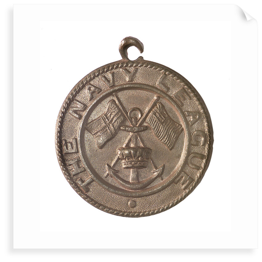 Medal commemorating the Navy League; obverse by unknown