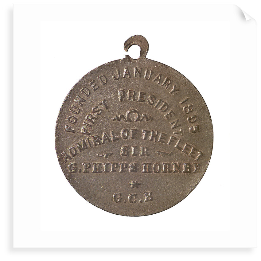 Medal commemorating the Navy League; reverse by unknown