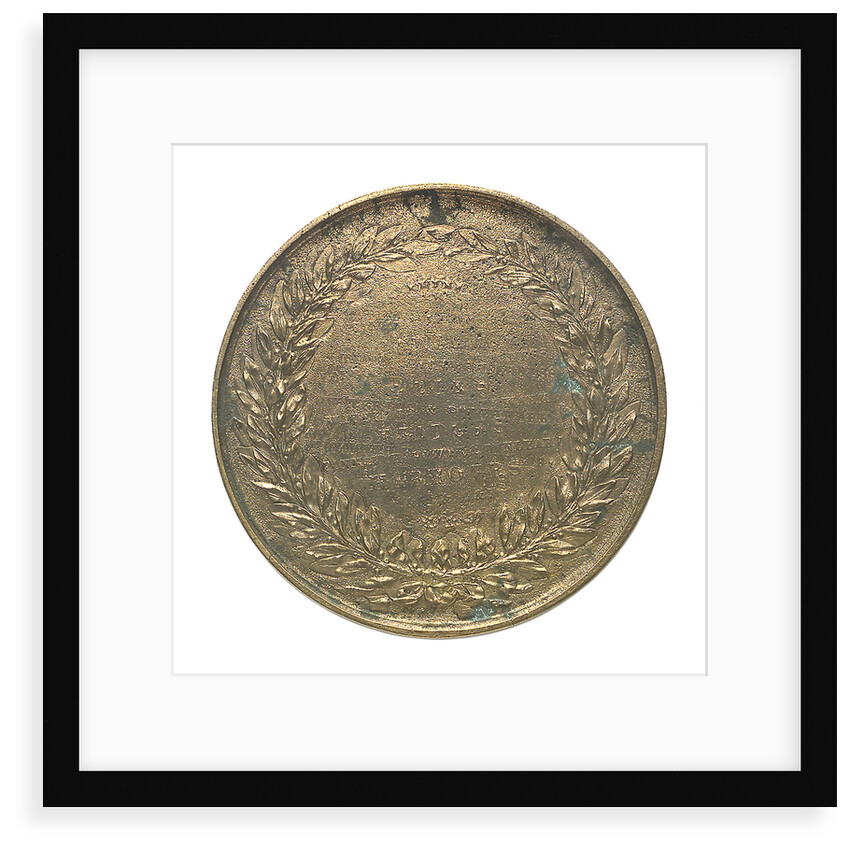 Medal commemorating John Rennie (1761 - 1821); reverse by Bain