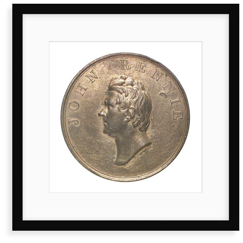 Commemorative medal depicting John Rennie (1761 - 1821); obverse by Bain