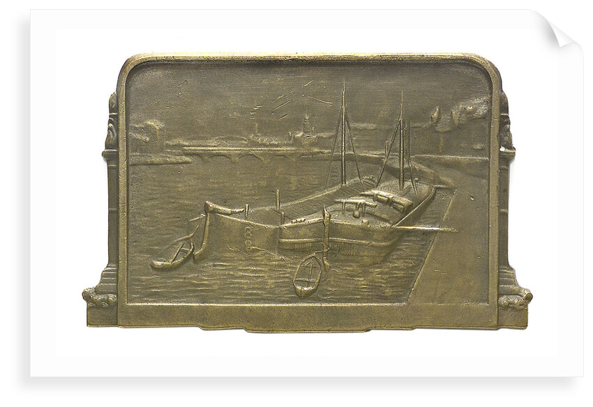 Medal depicting the town of Liège by Y. Bobeux
