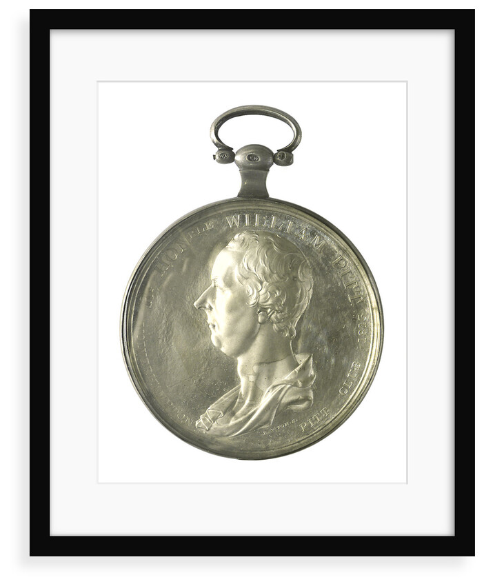 Medal of the Wolverhampton Pitt Club; obverse by E. Bird