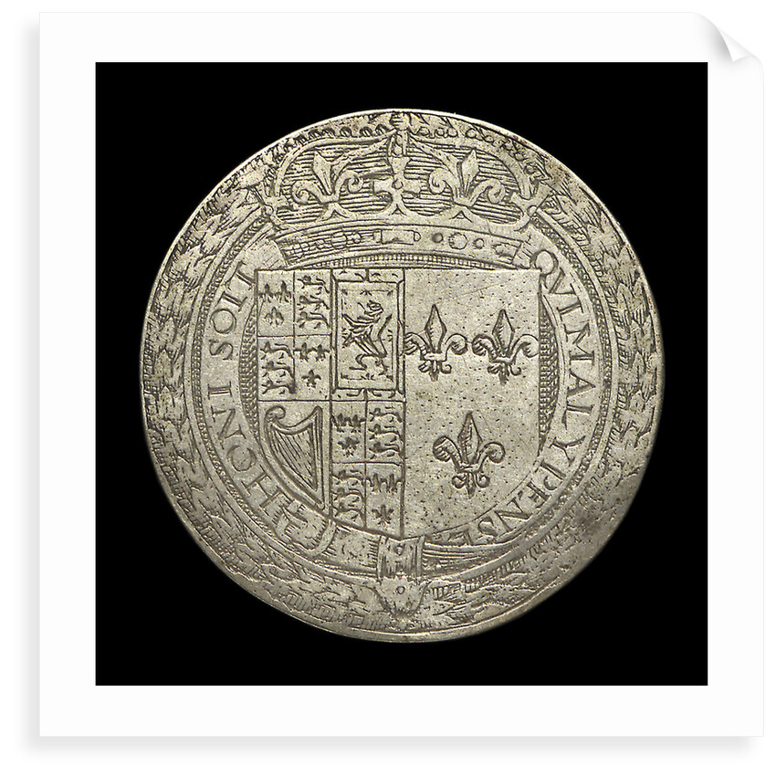 Counter commemorating King Charles I and Henrietta Maria; reverse by unknown