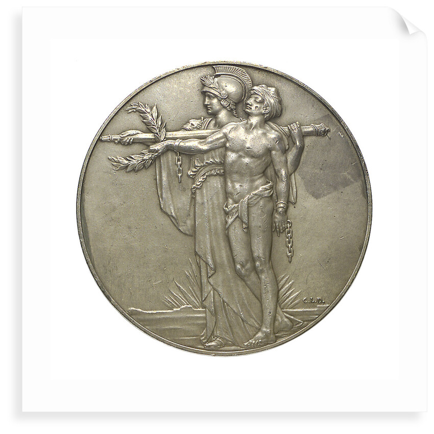 Medal commemorating the unveiling of the Cenotaph, Whitehall; reverse by C.L. Doman