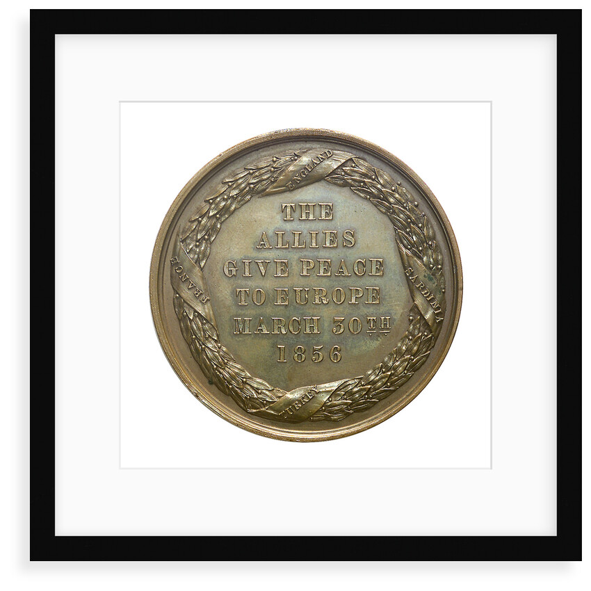 Medal commemorating the fall of Sebastopol, 1855; reverse by unknown