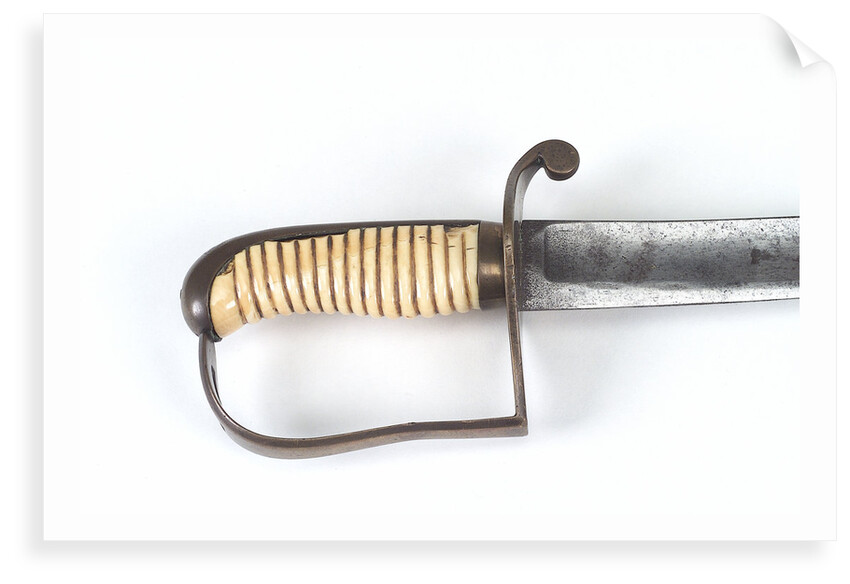 Hilt of Light Cavalry-type sword by F. Thurkle