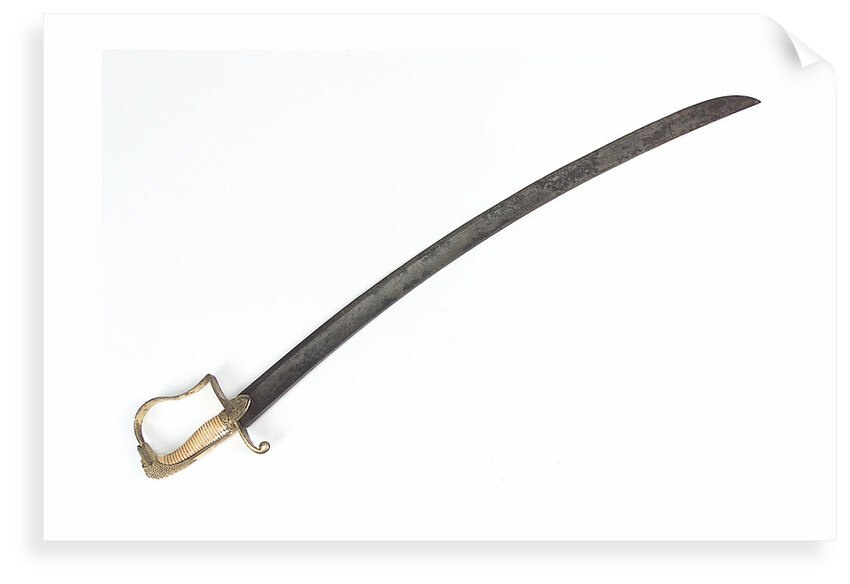Stirrup hilted sword by unknown