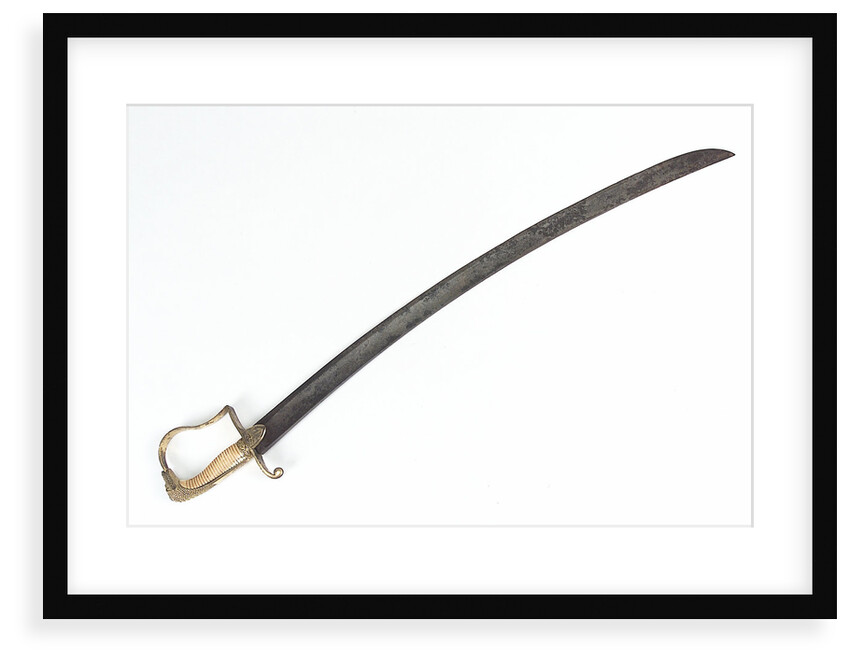 Stirrup hilted sword by unknown