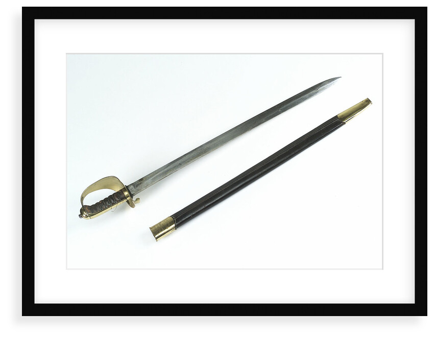 Presentation cutlass by unknown