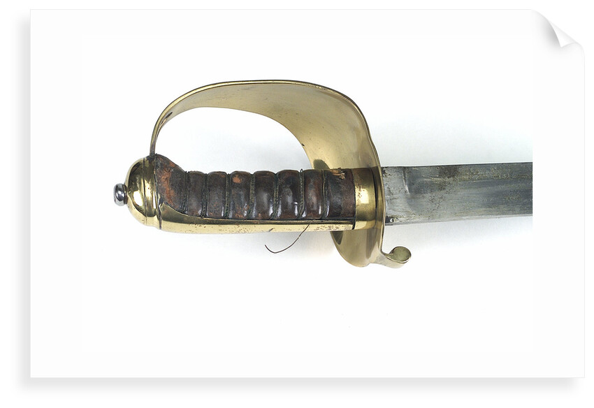 Presentation cutlass by Unknown