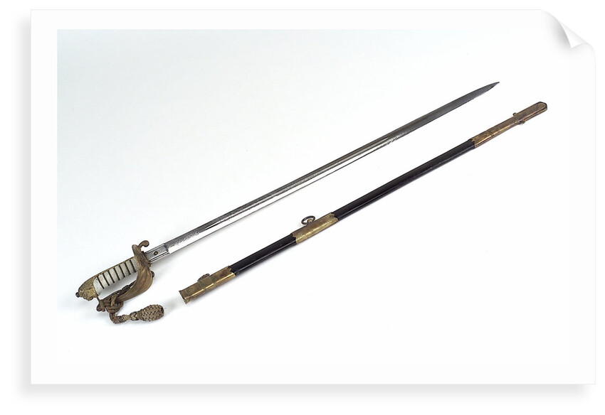 Solid half-basket hilted sword by Henry Wilkinson