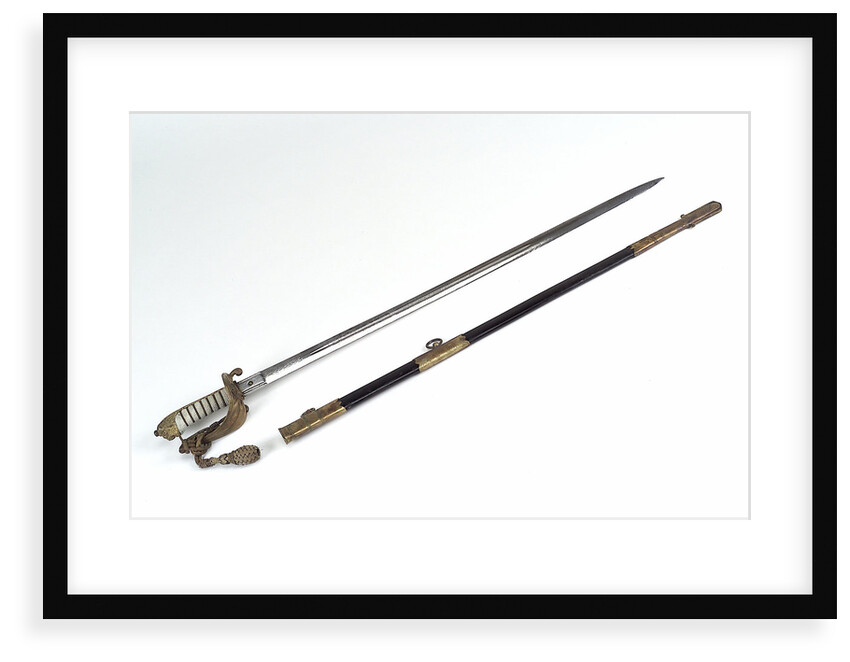 Solid half-basket hilted sword by Henry Wilkinson