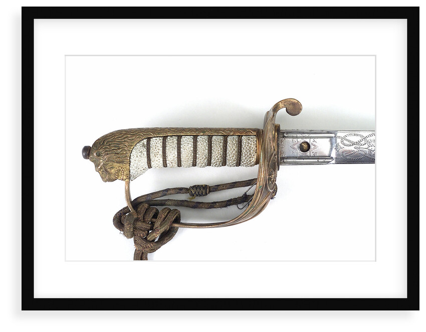 Solid half-basket hilted sword by Henry Wilkinson