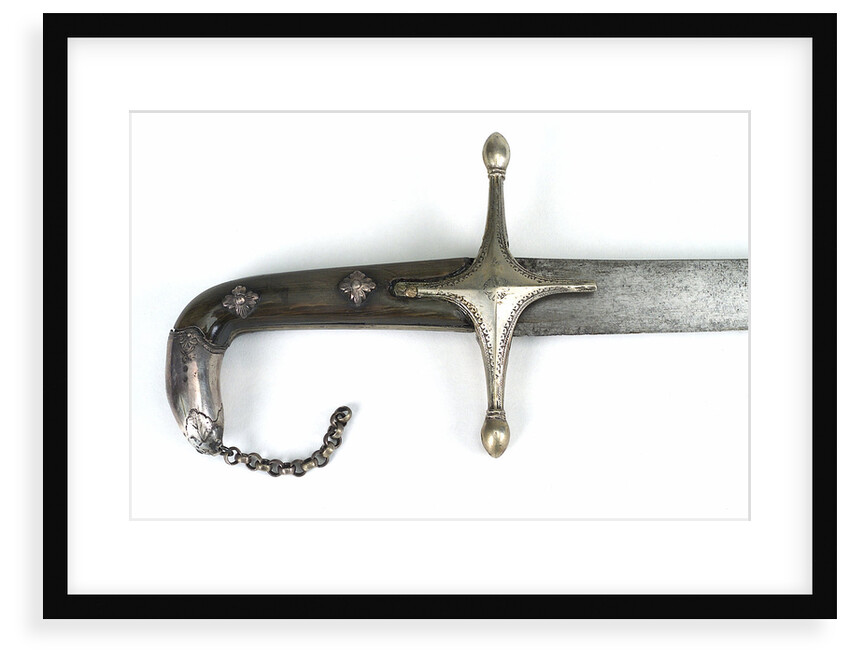 Hilt of Turkish scimitar by unknown