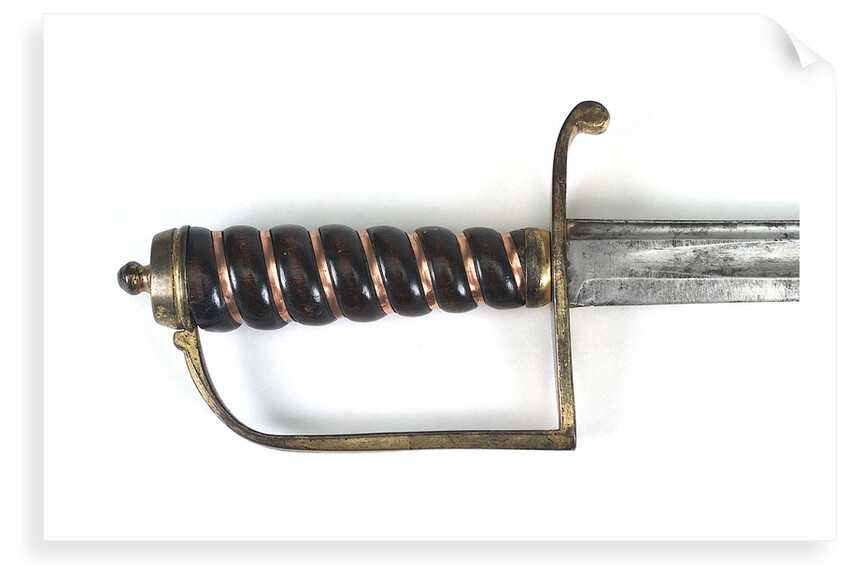 Stirrup hilted hanger by unknown