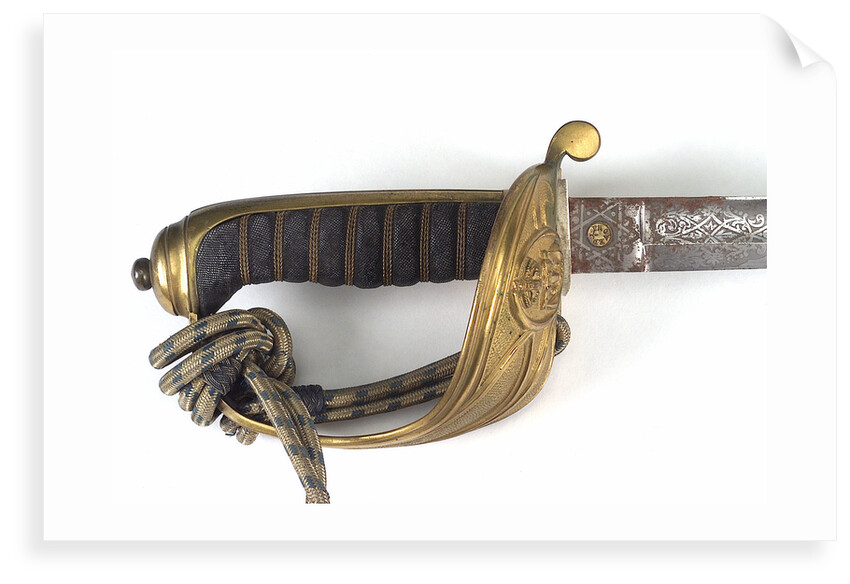 Solid half-basket hilted sword by E. & W. Cracknell