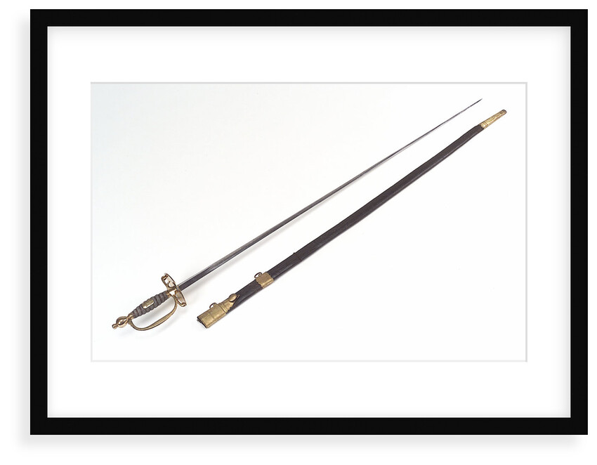 Small-sword which belonged to a surgeon in the Royal Navy Civil Branch by Read