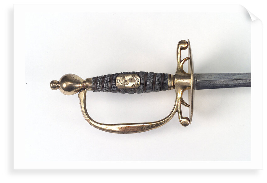 Small-sword which belonged to a surgeon in the Royal Navy Civil Branch by Read