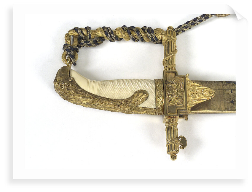 Hilt of sword by R. Teed