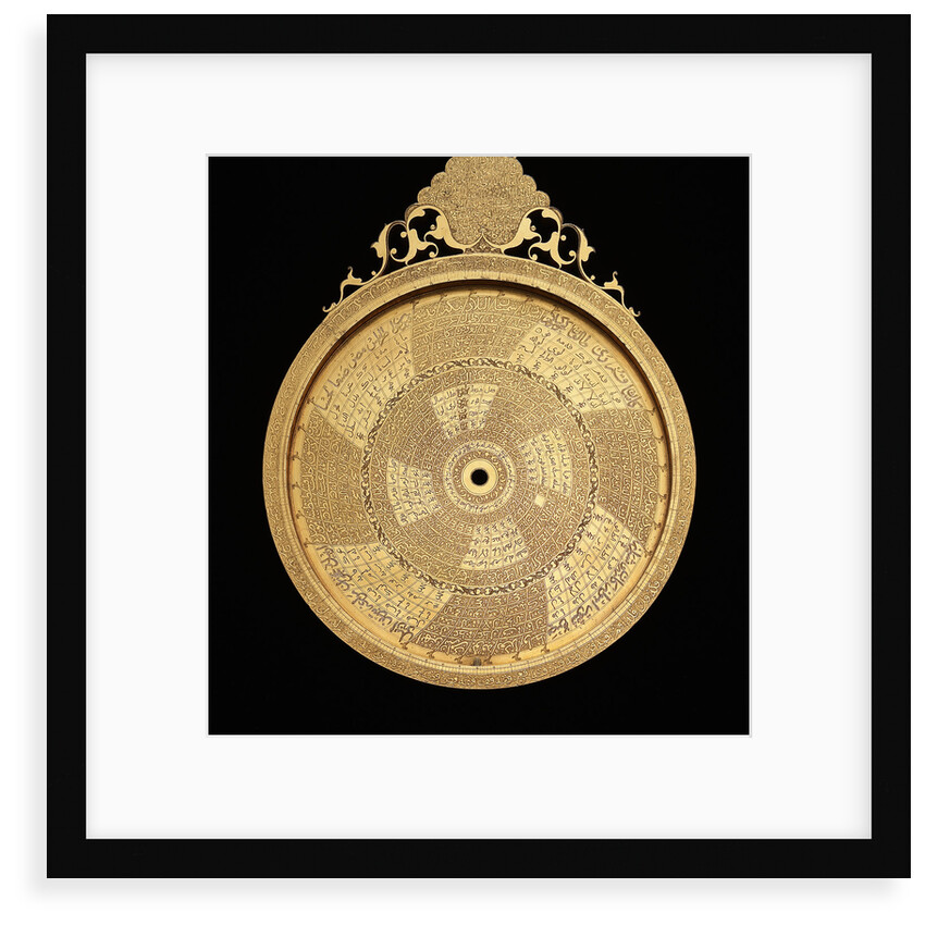 Astrolabe: mater by Muhammad Mahdi al-Yazdi