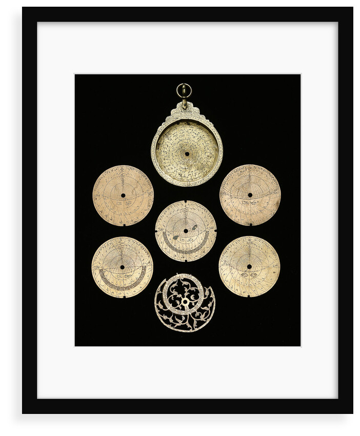 Astrolabe: dismounted obverse by unknown