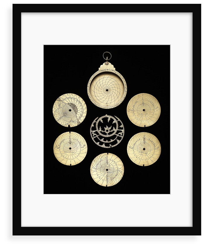 Astrolabe: dismounted obverse by unknown