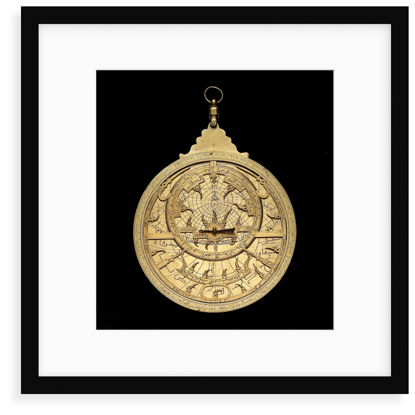 Astrolabe: dismounted obverse by Muhammad ibn Ahmad al-Battuti