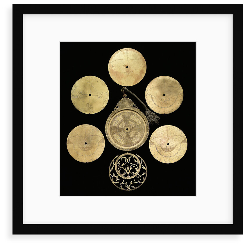 Astrolabe: dismounted obverse by Abd al-A'imma