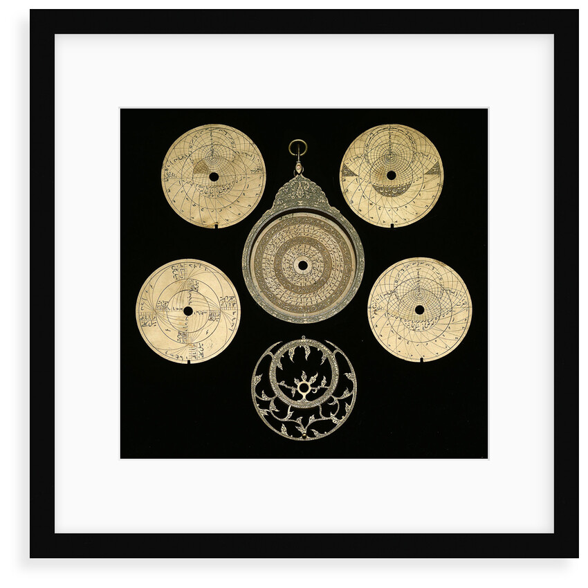 Astrolabe: dismounted obverse by Hajji 'Ali