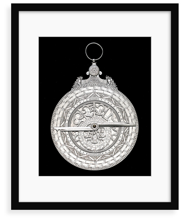 Astrolabe: mounted obverse by Spitzer Workshop