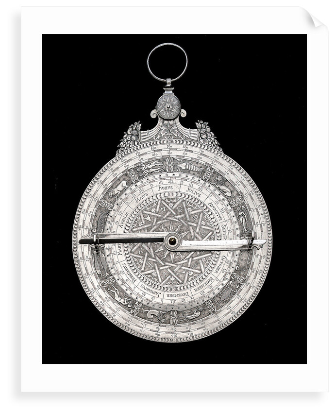 Astrolabe: mounted reverse by Spitzer Workshop