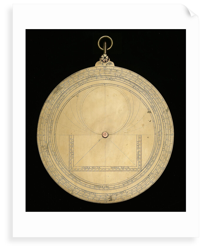 Astrolabe: mounted reverse by Unknown