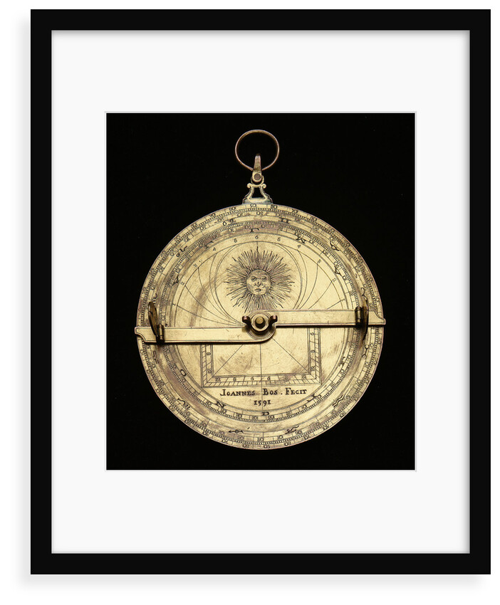 Astrolabe: mounted reverse by unknown