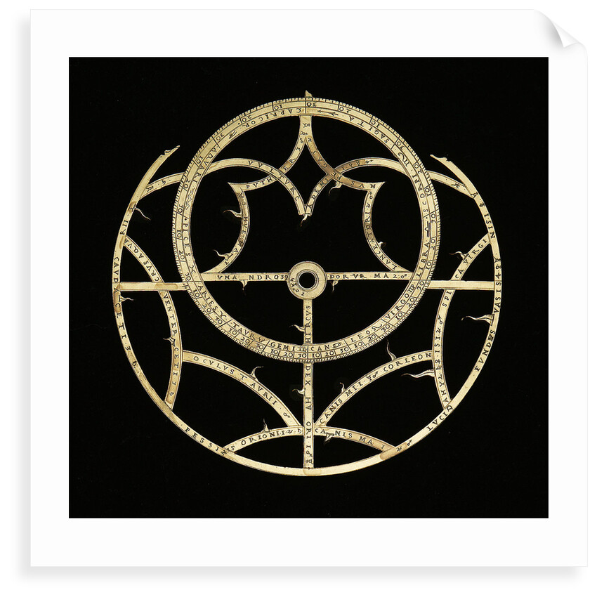 Astrolabe: rete by Jean Naze