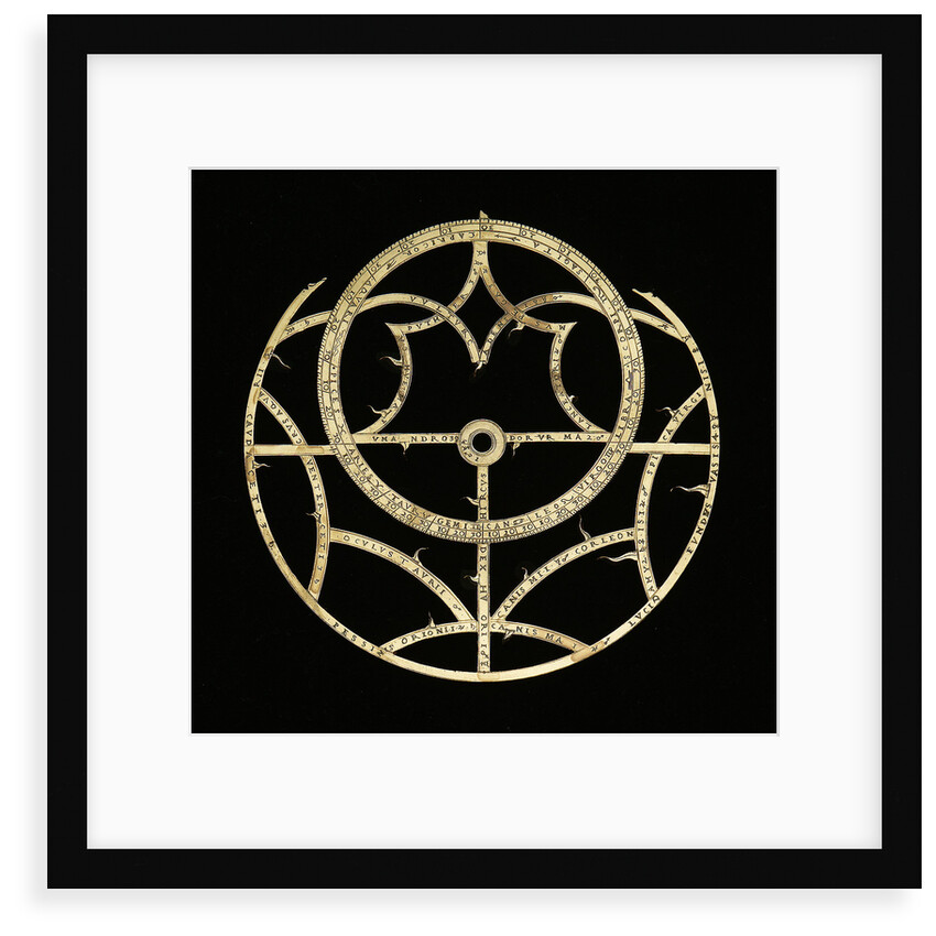 Astrolabe: rete by Jean Naze