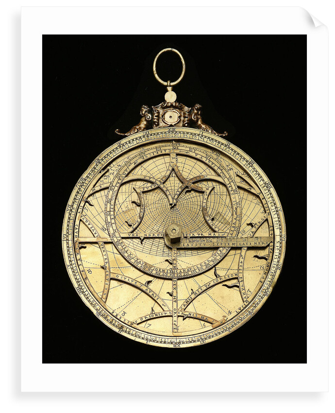 Astrolabe: mounted obverse by Jean Naze