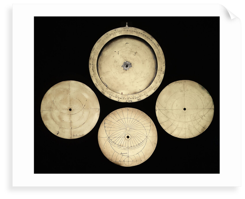Astrolabe: dismounted obverse by Egnatio Danti