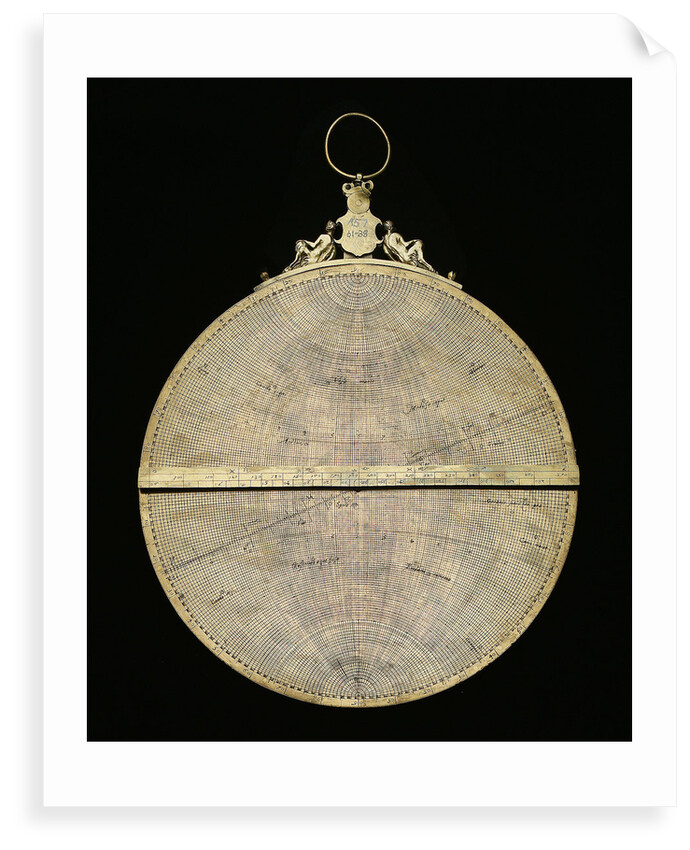 Astrolabe: mounted reverse by Adrian Descroli
