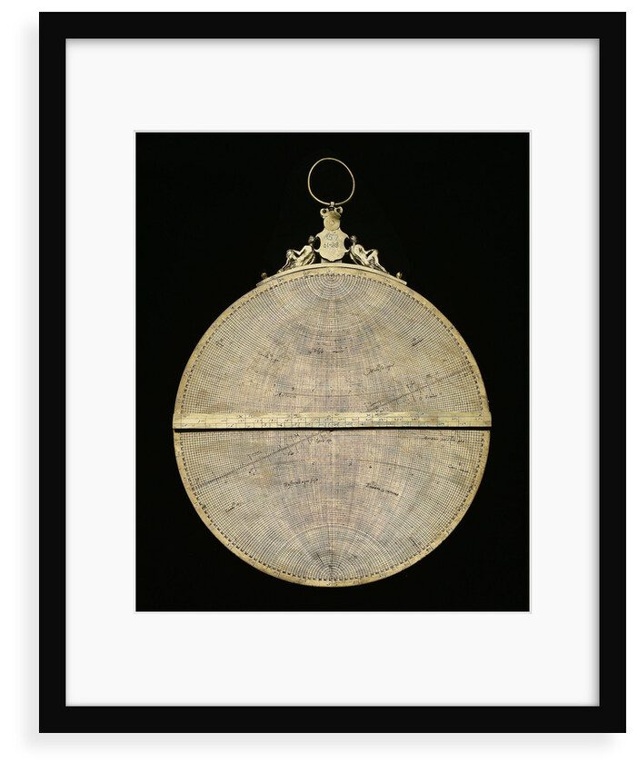 Astrolabe: mounted reverse by Adrian Descroli