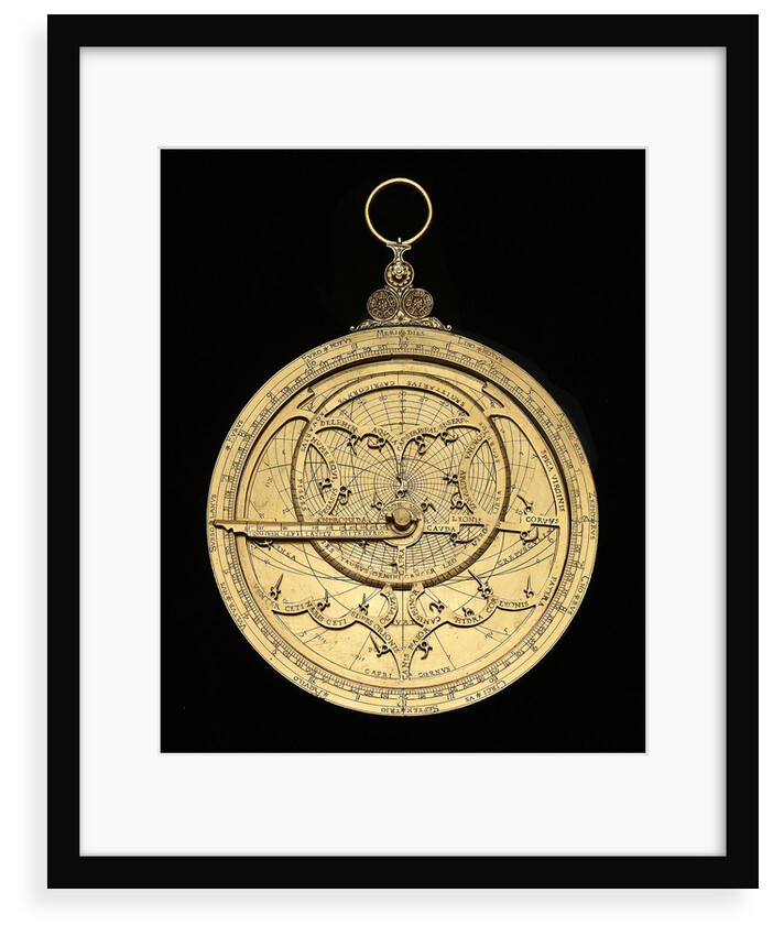 Astrolabe: mounted obverse by Georgius Hartmann