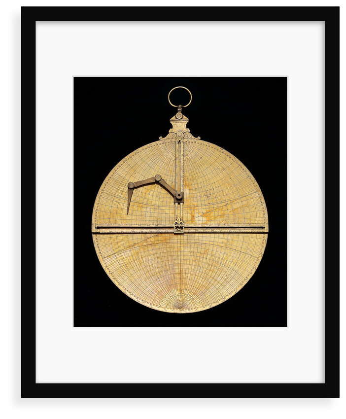 Astrolabe: mounted reverse by Heidelberg School