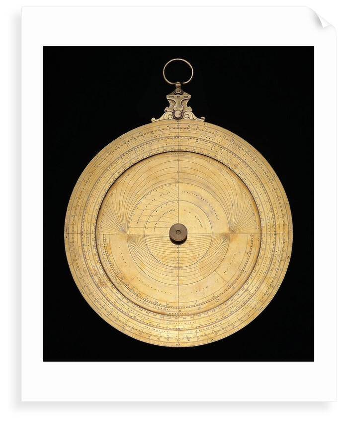 Astrolabe: mounted obverse by Heidelberg School