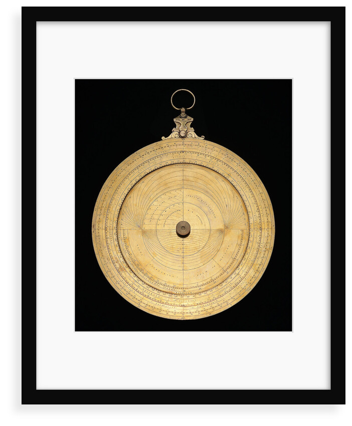 Astrolabe: mounted obverse by Heidelberg School