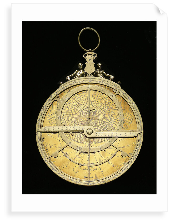 Astrolabe: mounted obverse by Ferdinand Arscenius