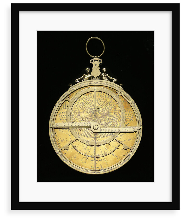 Astrolabe: mounted obverse by Ferdinand Arscenius